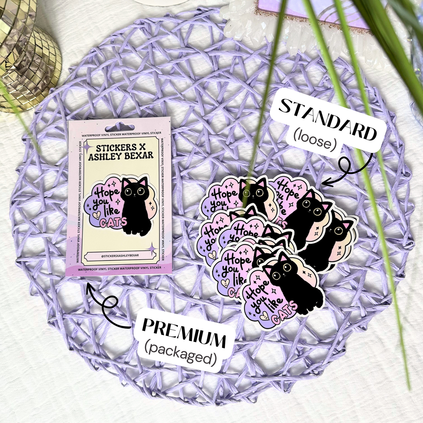 Smut Reader Tarot Card Sticker