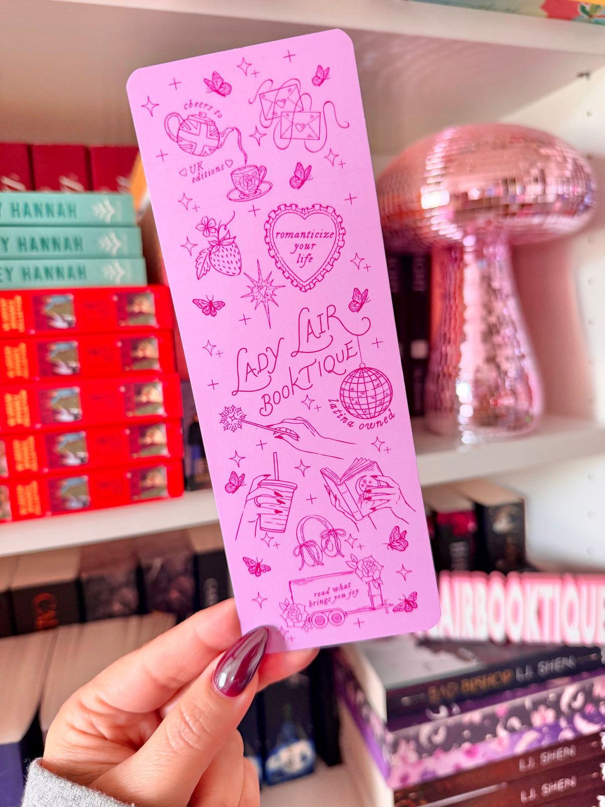 Pretty in Pink | Bookmark