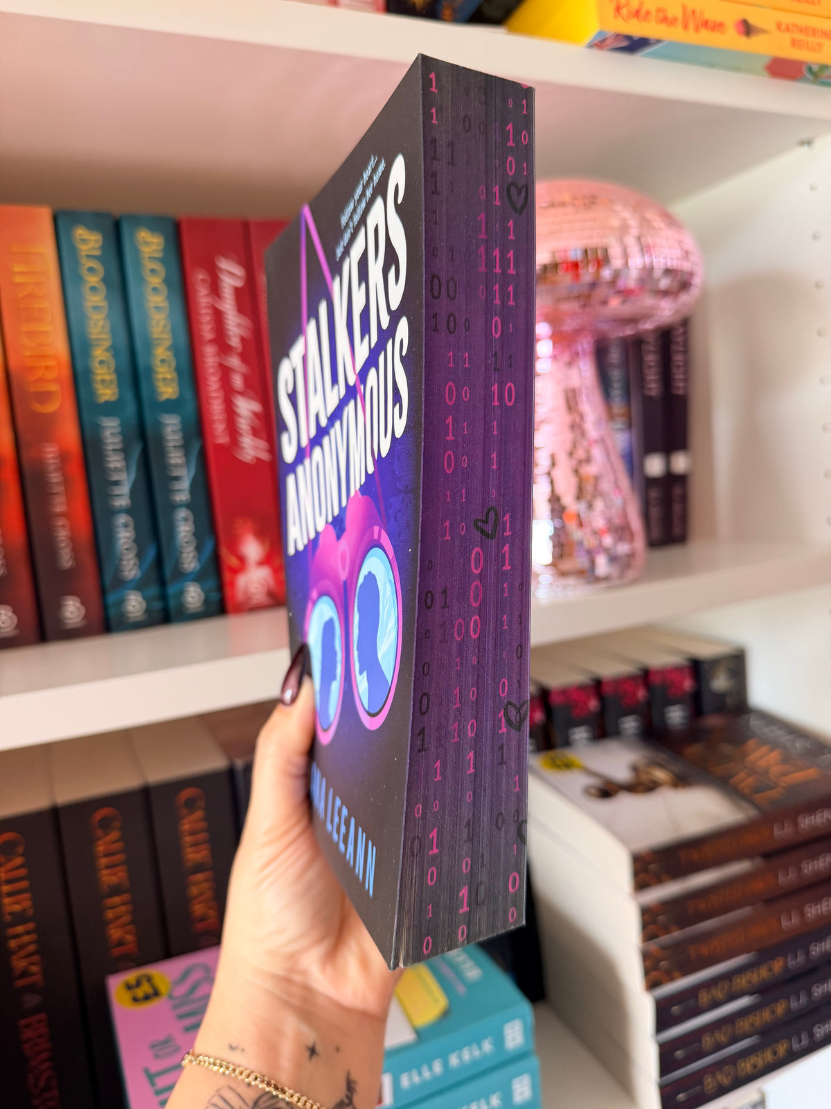 Stalkers Anonymous (Indie Book store Pre-order incentive) Book mark, signed book plate, art print