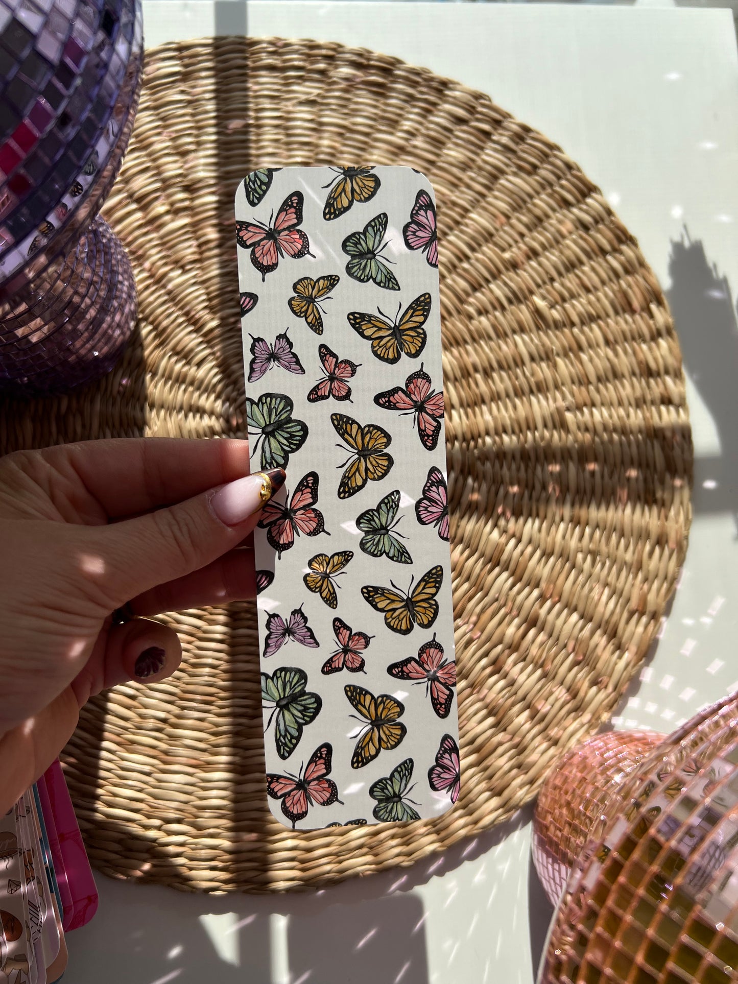 Butterfly Garden Bookmark