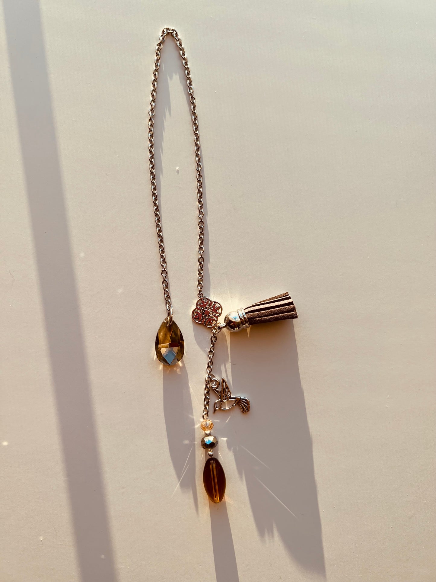 Amber Skies Jeweled Bookmark