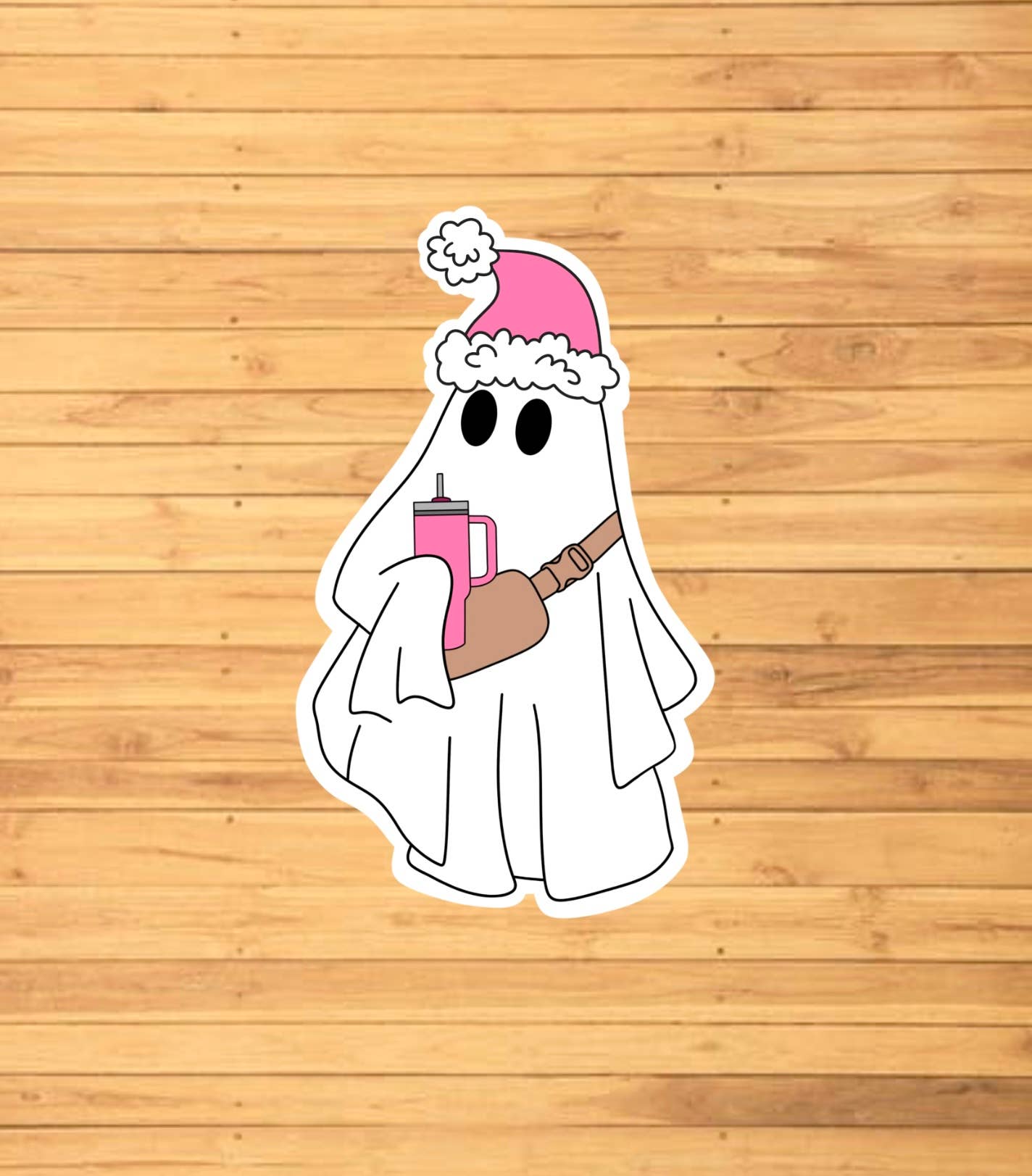 Boujee Christmas Ghost /Sticker