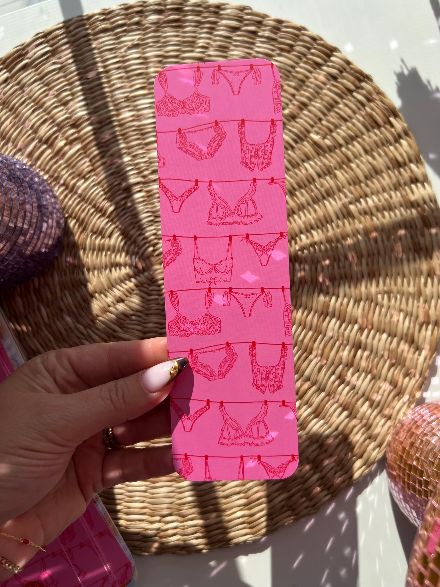 Pretty Lingerie Bookmark