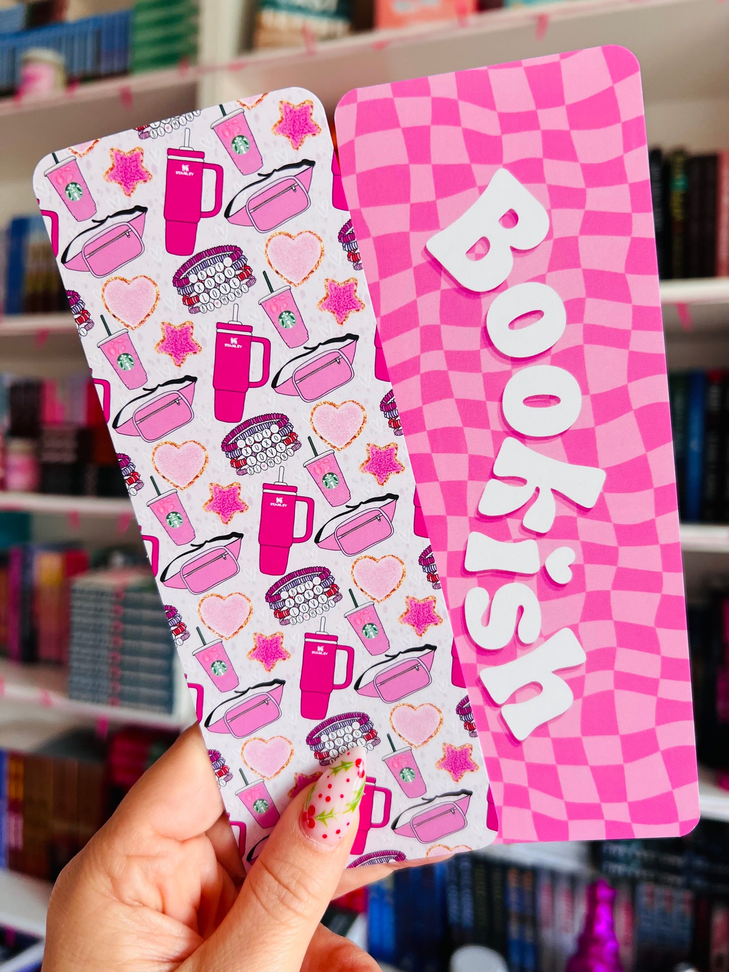 Lady Lair Pink Fanny Bookmark