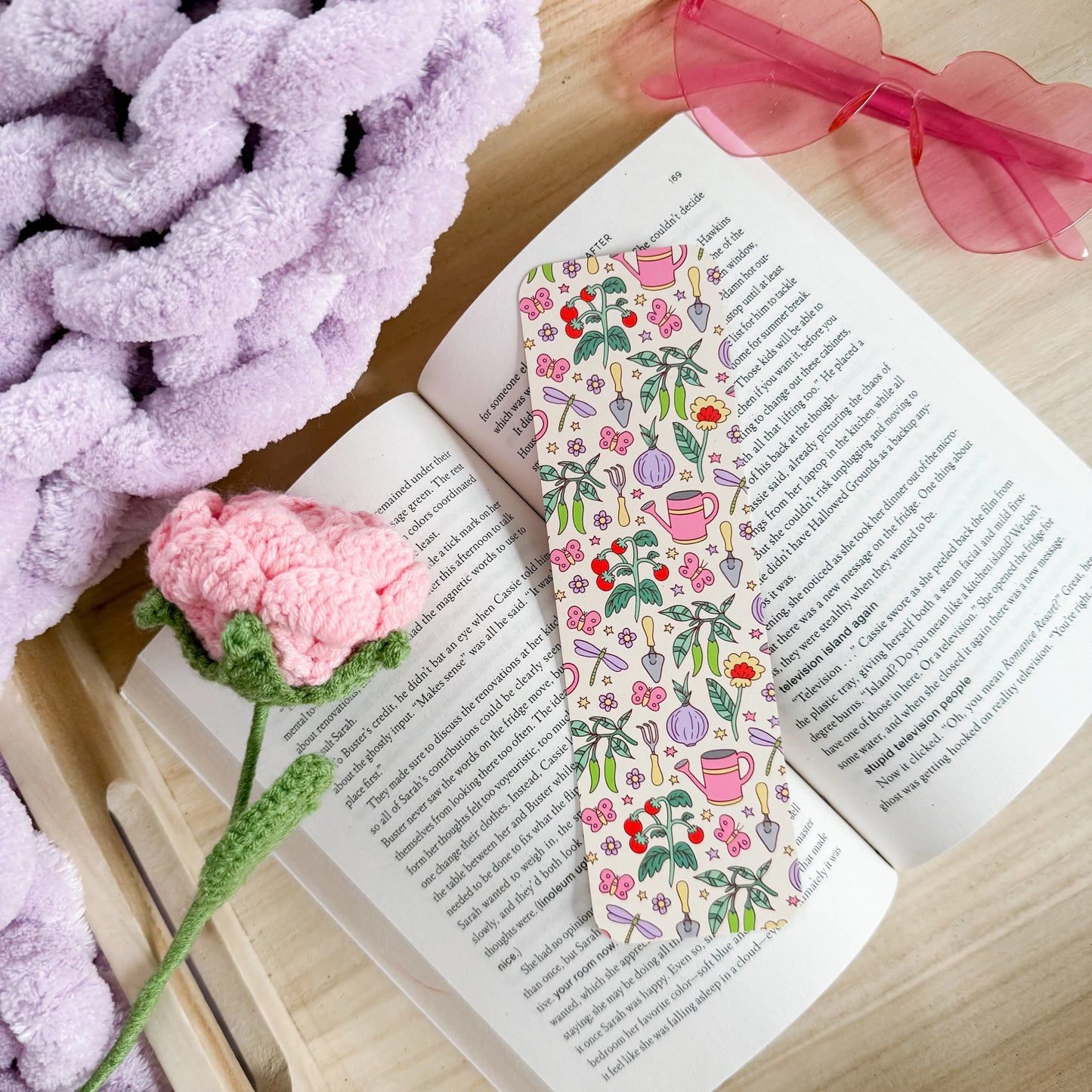 Spring Garden Bookmark