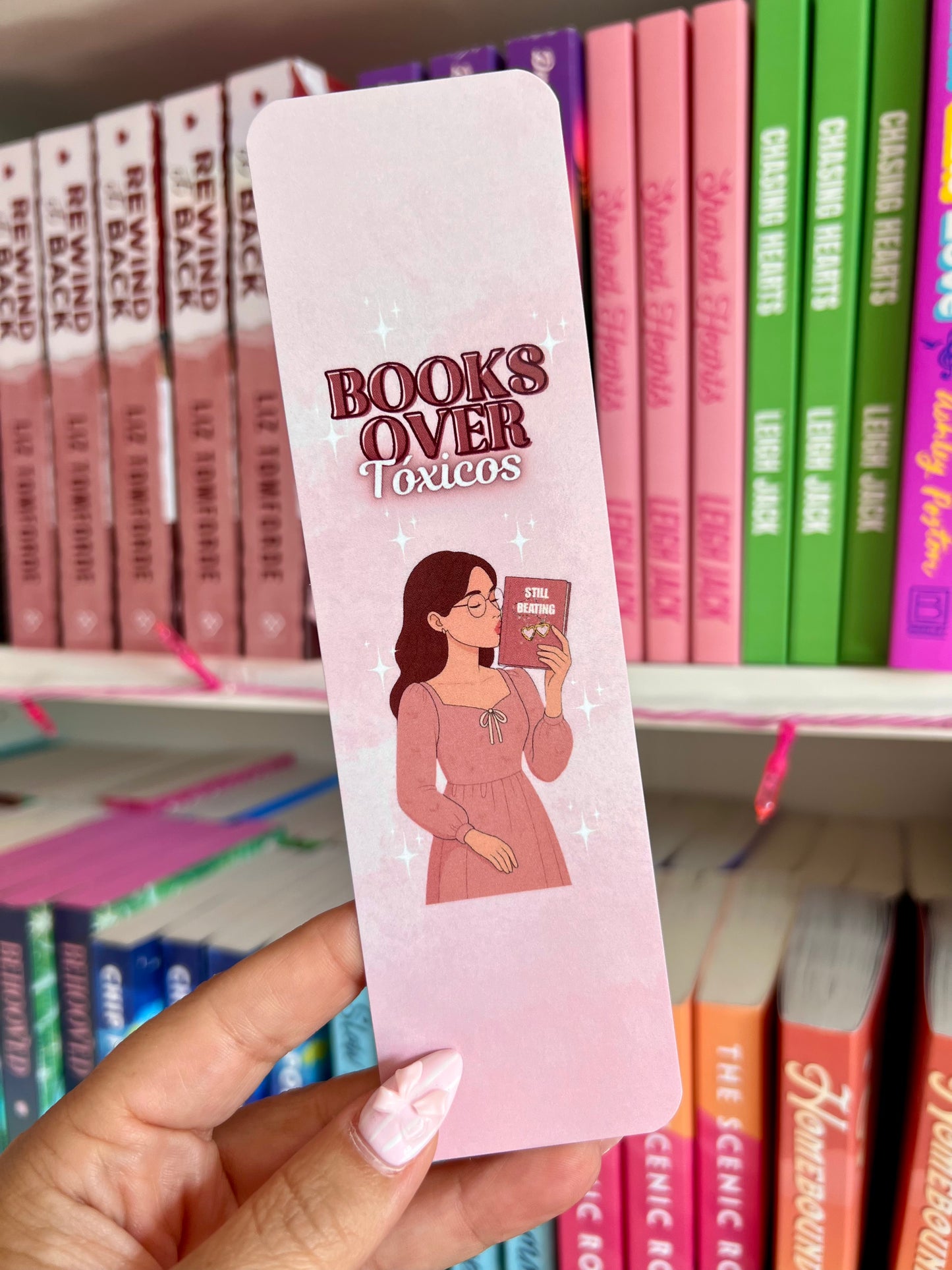 Books Over Toxicos Bookmark