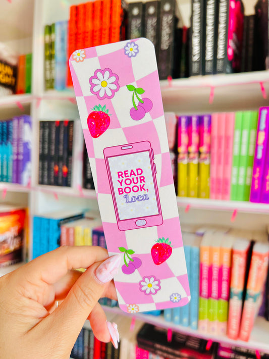 Read Your Book Loca Bookmark