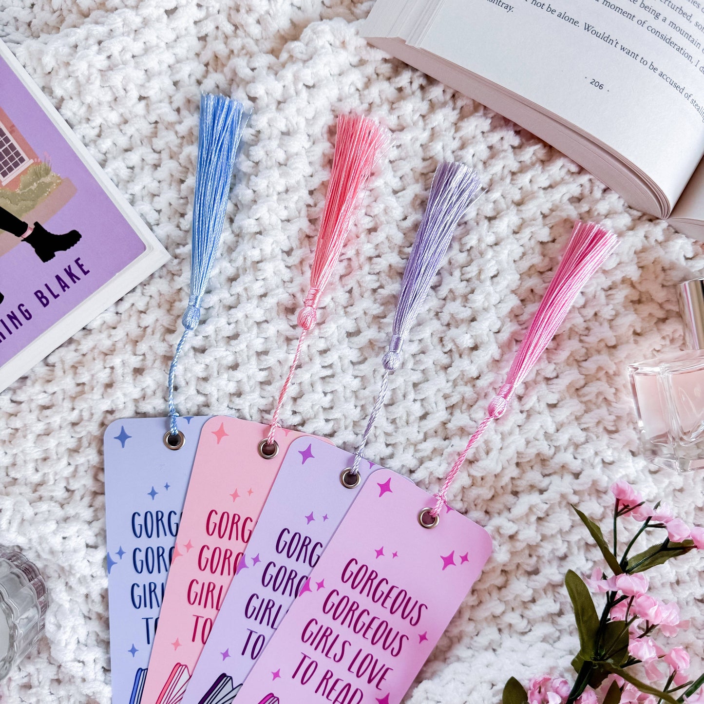 Gorgeous Gorgeous Girls Read Romance / bookmark