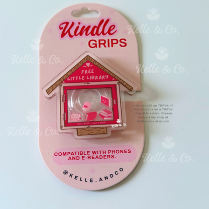 Little Library Shaker MagSafe Kindle Grip | Kindle case grip: Make it Magsafe