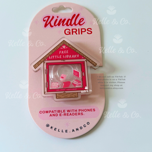 Little Library Shaker MagSafe Kindle Grip | Kindle case grip: Make it Magsafe