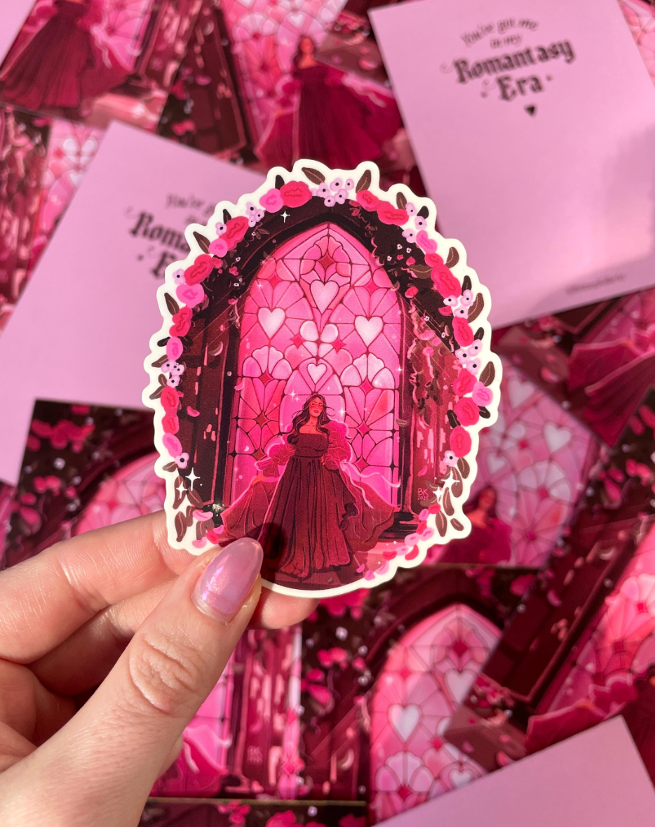 Brittany Keller, Romantasy Era Clear Back Sticker