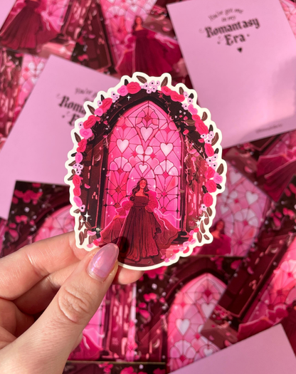 Brittany Keller, Romantasy Era Clear Back Sticker