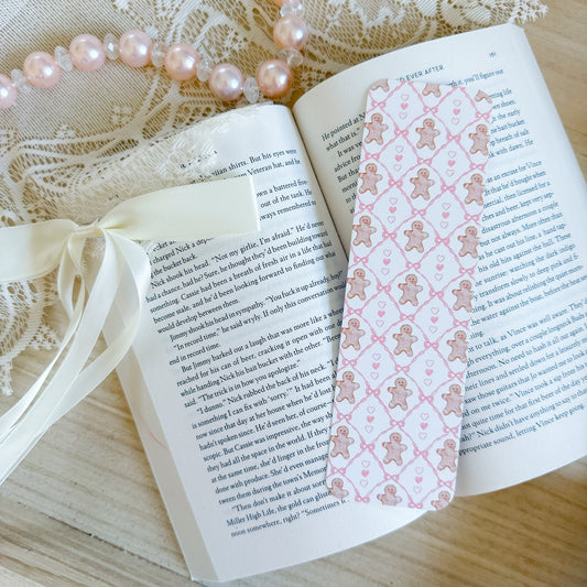 Coquette Gingerbread Bookmark