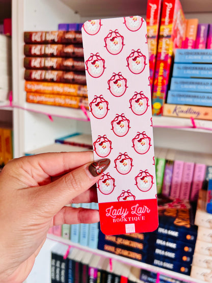 Blush & Bows Santa Bookmark by ✨Lady Lair✨