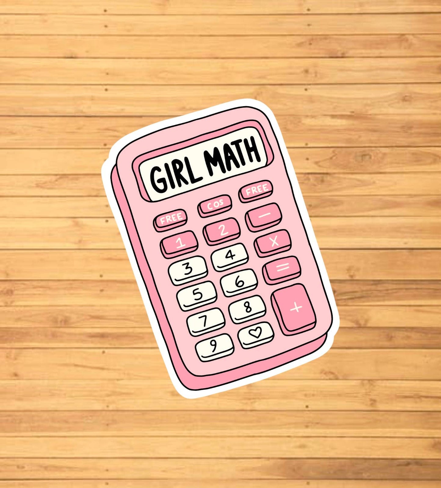 Girl Math / sticker