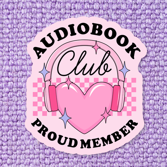 Audiobook Club / sticker