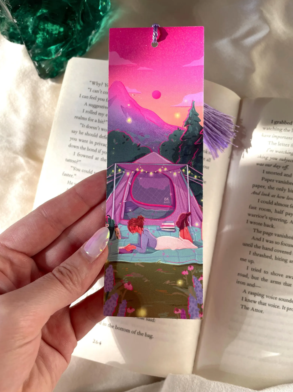 Brittany Keller, Wild and Reading Bookmark