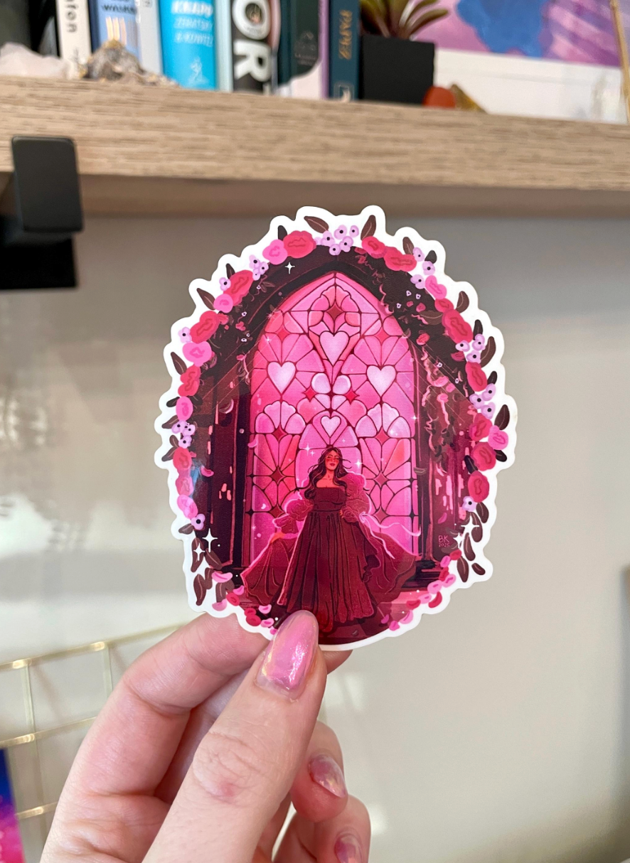 Brittany Keller, Romantasy Era Clear Back Sticker