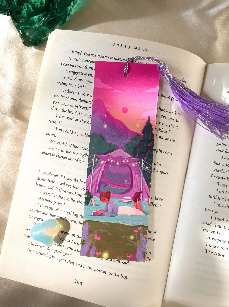 Brittany Keller, Wild and Reading Bookmark
