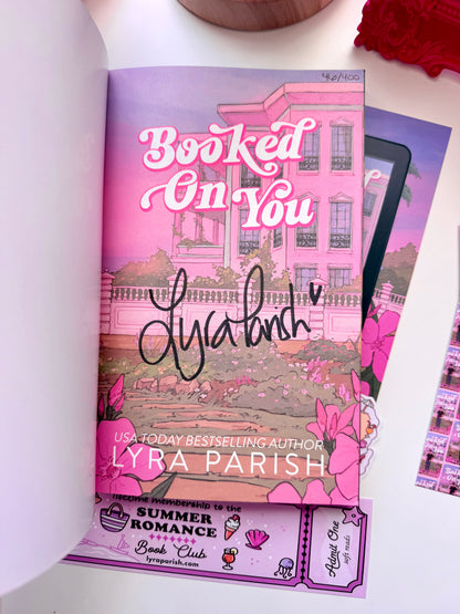 Booked On You (Special Edition)(Foil+UV+Full wrap around edges+Color inside) Signed + Swag