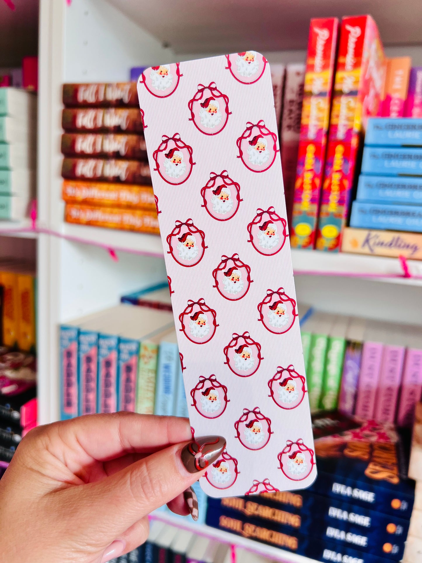 Blush & Bows Santa Bookmark by ✨Lady Lair✨