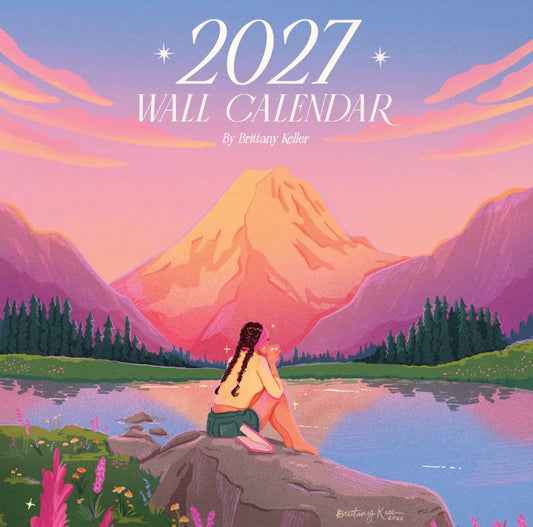 2027 Brittany Keller Art Wall Calendar