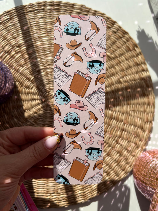 Books And Boots Bookmark