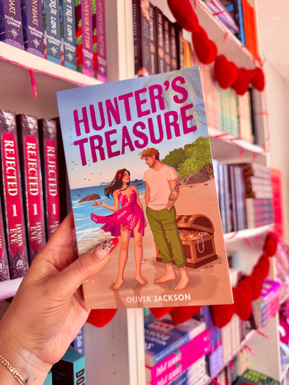 Hunter’s Treasure: A high-stakes action adventure rom-com, perfect for fans of Christina Lauren and Fool’s Gold