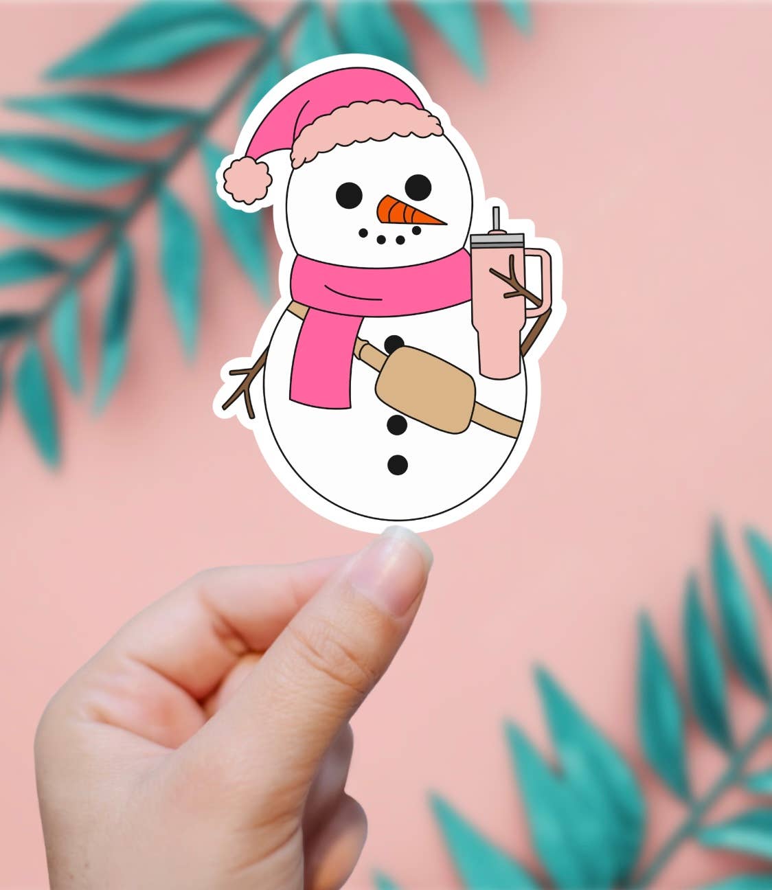 Boujee Snowman / Sticker