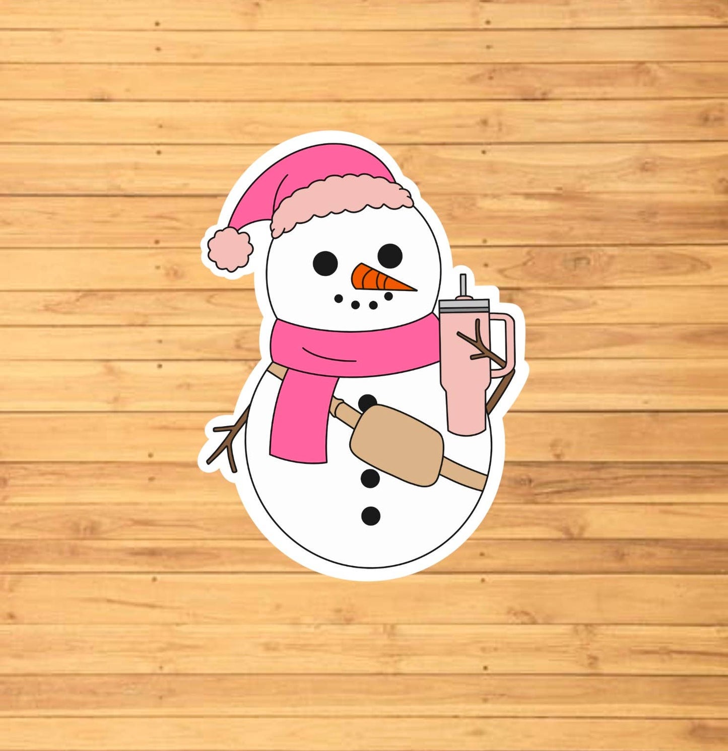 Boujee Snowman / Sticker