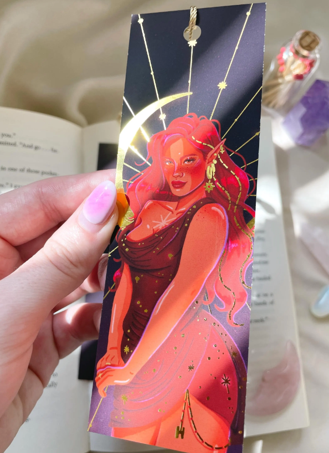 Brittany Keller, Bryce Gold Foil Bookmark