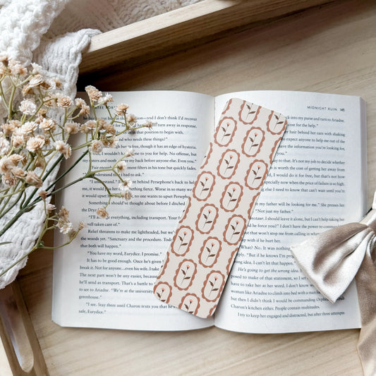 Boho Flowers Bookmark