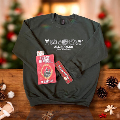 Booked For Christmas Sweatshirt