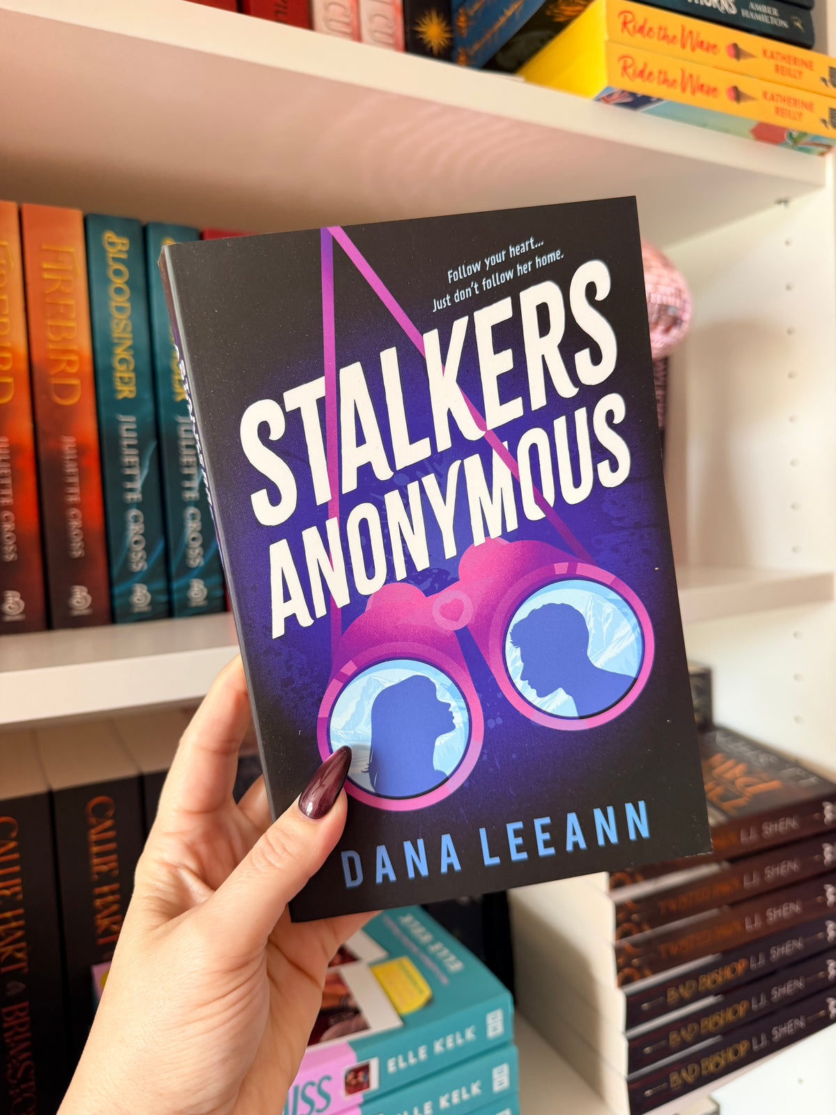 Stalkers Anonymous (Indie Book store Pre-order incentive) Book mark, signed book plate, art print