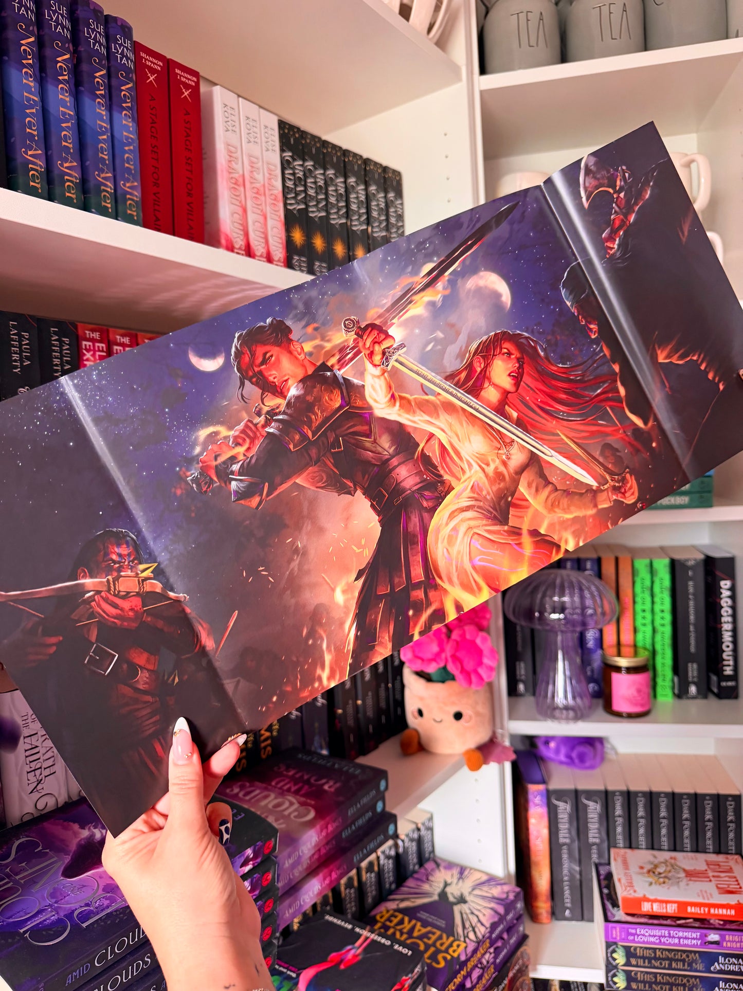 Steelborn: The brand-new hottest enemies-to-lovers fantasy romance (Uk edition, Hardcover, reversible dust jacket)