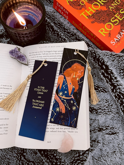 Brittany Keller, Feyre Gold Foil Bookmark