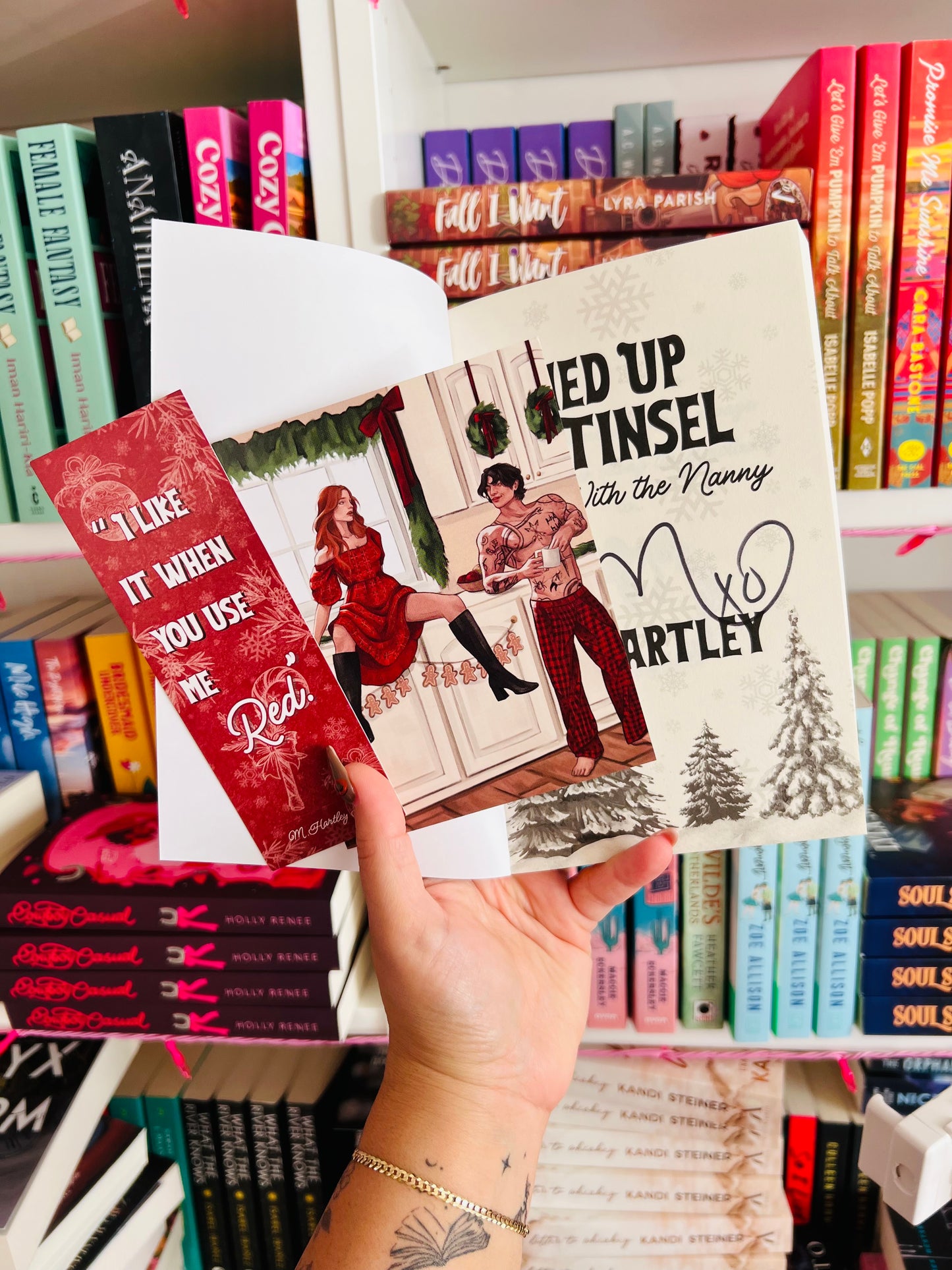 Tied Up In Tinsel (With the Nanny) - Signed + Swag