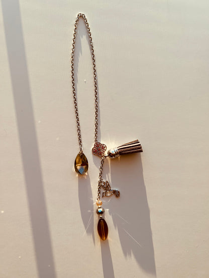 Amber Skies Jeweled Bookmark