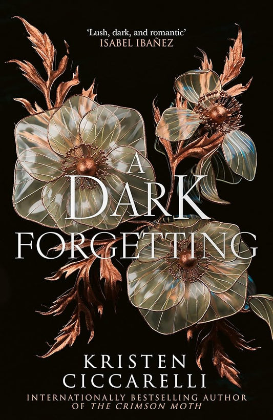 A Dark Forgetting: a sweeping romantasy from the author of global bestseller THE CRIMSON MOTH cover image