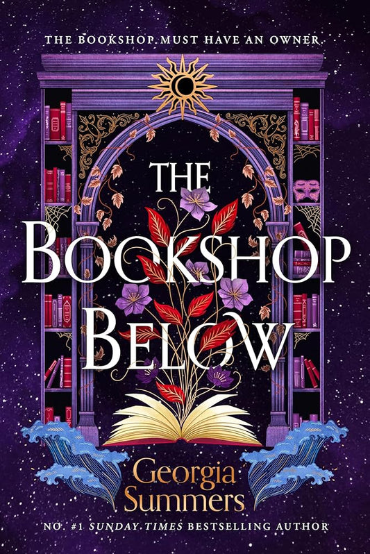 The Bookshop Below: the sweepingly romantic fantasy tale by #1 Sunday Times bestselling author cover image