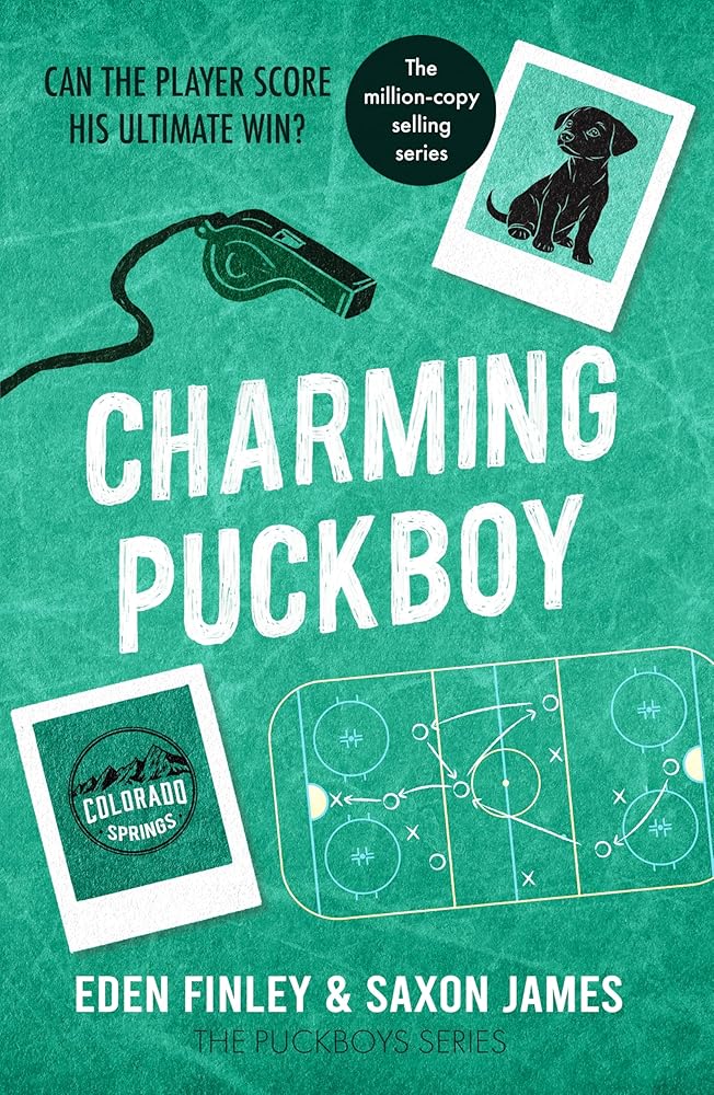 Charming Puckboy: A second chance, opposites attract mm hockey player romance cover image