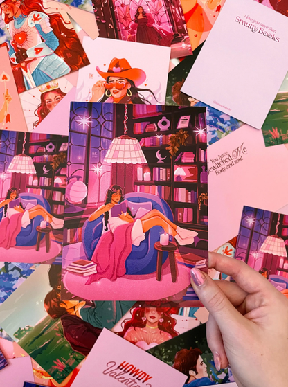 Brittany Keller, Cozy Reading Nook Print: 5x7