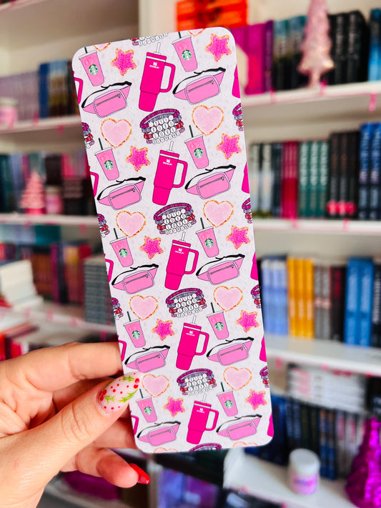 Lady Lair Pink Fanny Bookmark