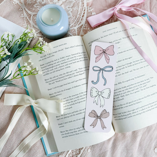 Coquette Bows Bookmark