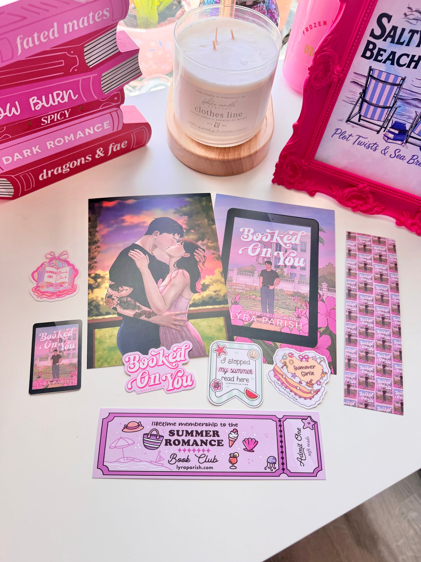 Booked On You (Special Edition)(Foil+UV+Full wrap around edges+Color inside) Signed + Swag