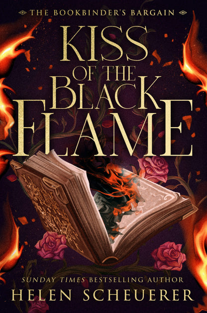 Kiss of the Black Flame Preorder (signed bookplate and Art print) Indie bookstore campaign