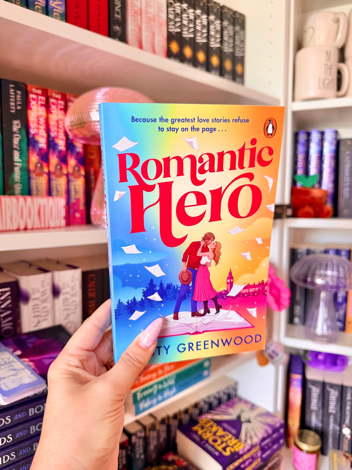 Romantic Hero (Uk edition, paperback)