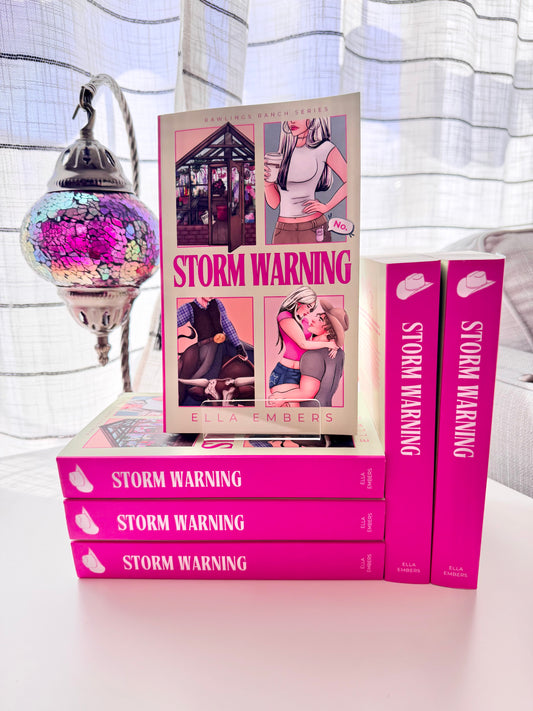 Storm Warning- Rawlings Ranch Series Book #2 (Signed + Swag)