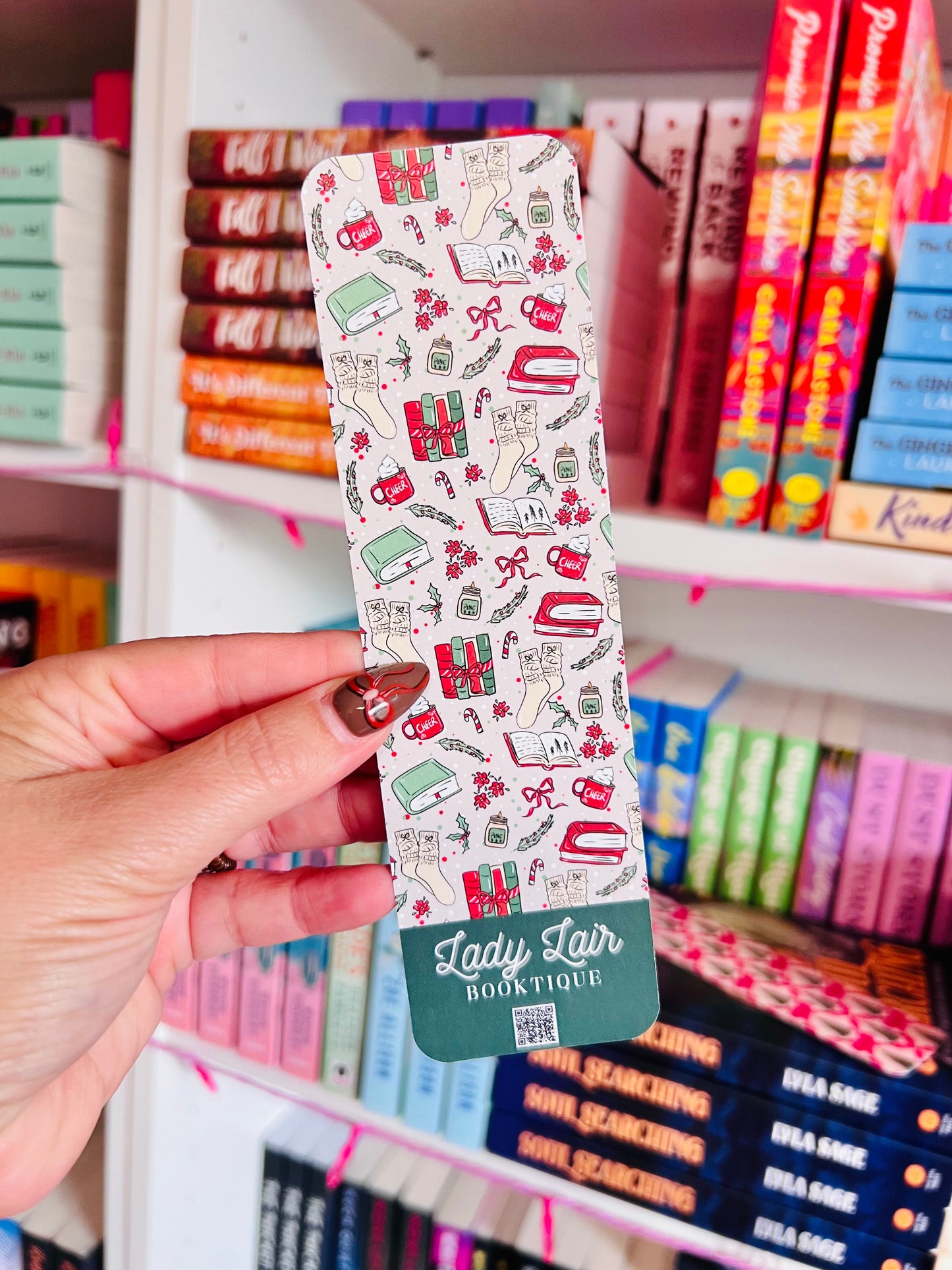 Merry Bookmas Bookmark by ✨Lady Lair✨
