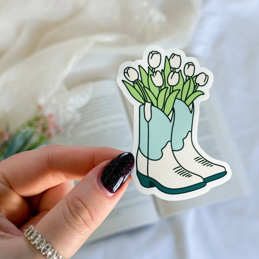 Cowgirl Boots Sticker